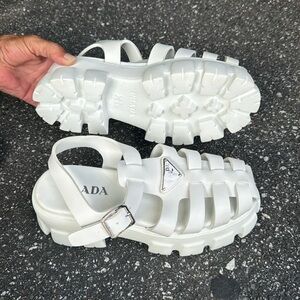 Prada sandles size 7-8